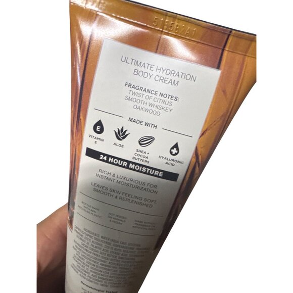 Bath & Body Works Whiskey Toast Men’s Body Cream‎ & Body Set New - Picture 2 of 2